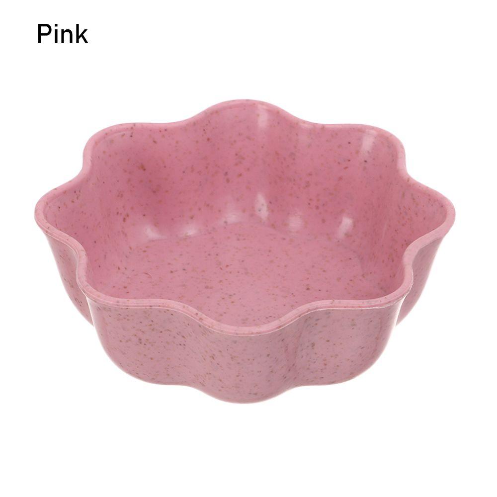 

Соус Уксус Соус Масло Посуда Приправа Миска Блюдо в форме цветка сливы Маленькие тарелки розовый