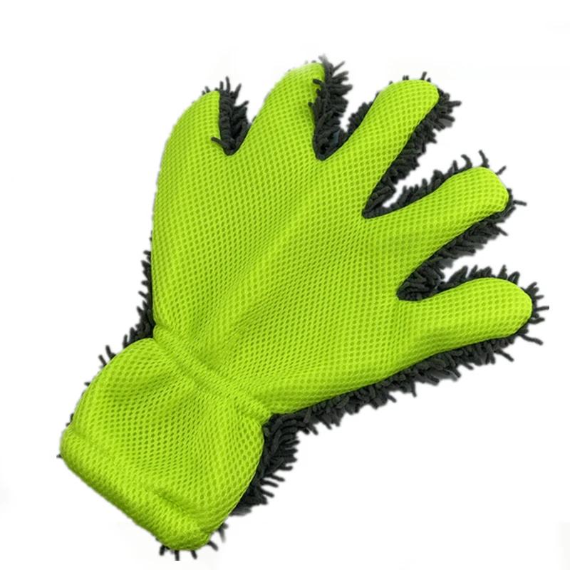 

Microfiber Wash Mitt Waterproof Mitt Auto Car Wash Soft Anti-scratch for Car Wash Multifunction Thick Cleaning Glove Premium