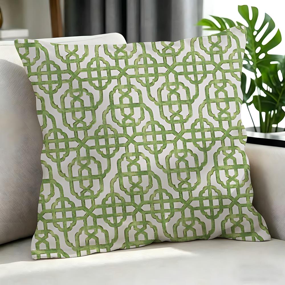 Plant Bamboo Cushion Cover Cushion Cover Set Pcs X X X Pillowcase Decorative Sofa Home Decor