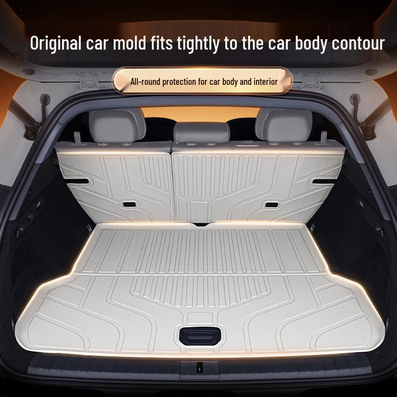 Trunk Mat for Zeekr 7X 2025 Model - TPE Car Interior Rear Mat and Decorative Foot Accessories