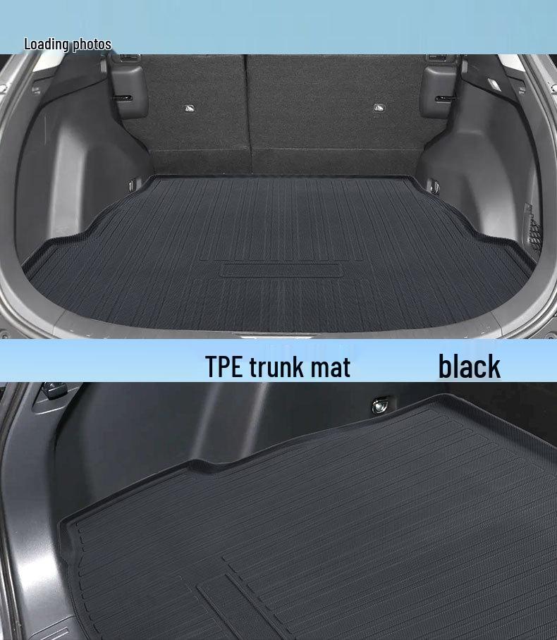 Compatible 2025 Toyota RAV4 Floor Mats, Fully Enclosed, TPE Material, 24 Fashion Plus Edition