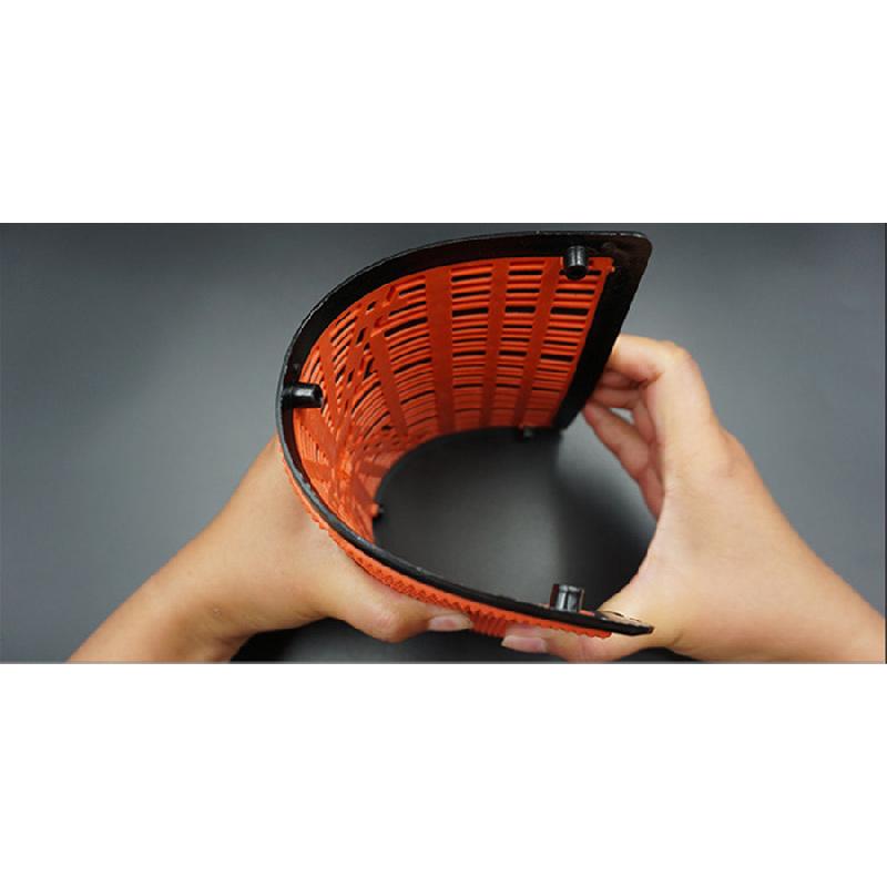 Black Universal Pvc Car Auto Floor Carpet Antiskid Pad Heel Foot Mat Pedal Patch