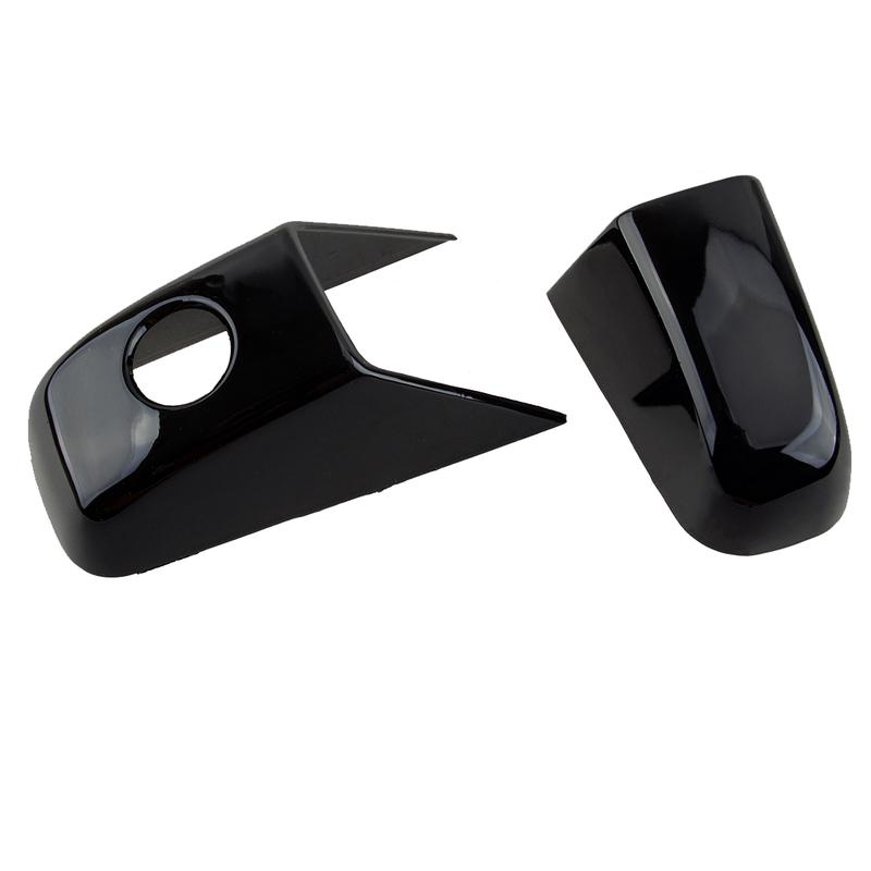 1 Set Hochglanz Schwarz Türgriffabdeckung Zierleiste Passend für GMC Sierra 1500 Yukon Chevrolet Silverado Suburban Tahoe Avalanche 2007-2013