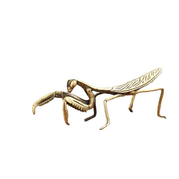 Retro Copper Plated Insect Ornament Simulation Desktop Ornament