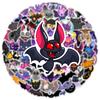 10/60Pcs Cartoon Bat Stickers Cute Animal Graffiti Stickers for DIY Luggage Laptop Skateboard Motorcycle Bicycle Stickers