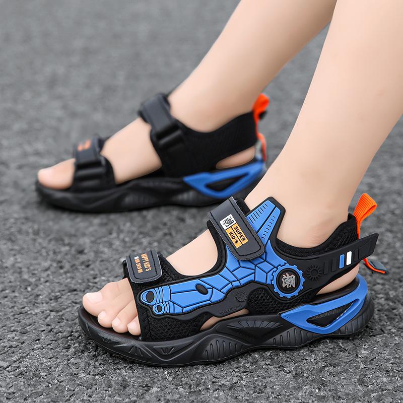 New Breathable Non-slip Waterproof Lightweight Boys Sandals Children Outdoor Sports Sandals Casual Students