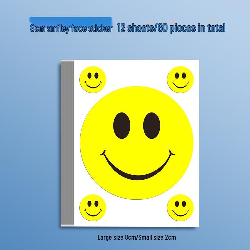 Jerry's Smiley Face Stickers for Teachers: Fun Motivation Rewards for Kids and Preschool Activities.