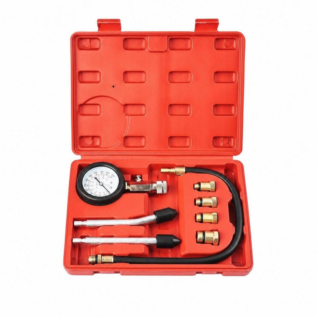 Engine Cylinder Compression Tester Kit Shock-Resistant for Diyers
