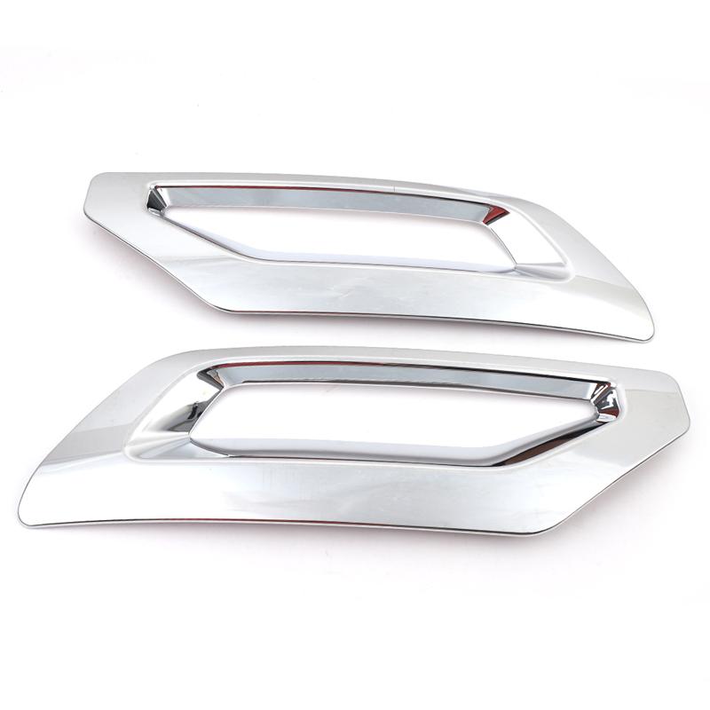 

ABS Car Rear Bumper Tail Throat Exhaust Pipe Air Outlet Decorative Frame For Mitsubishi Outlander 2025+ Exterior Accessories серебряный