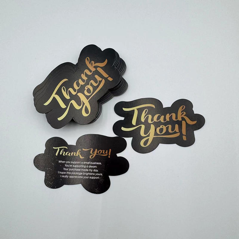 100/50Pcs Unique Thank You Cards Small Business Pink Blue Double-Sided Thank You Cards Unique Package Insert Notes for Gifts