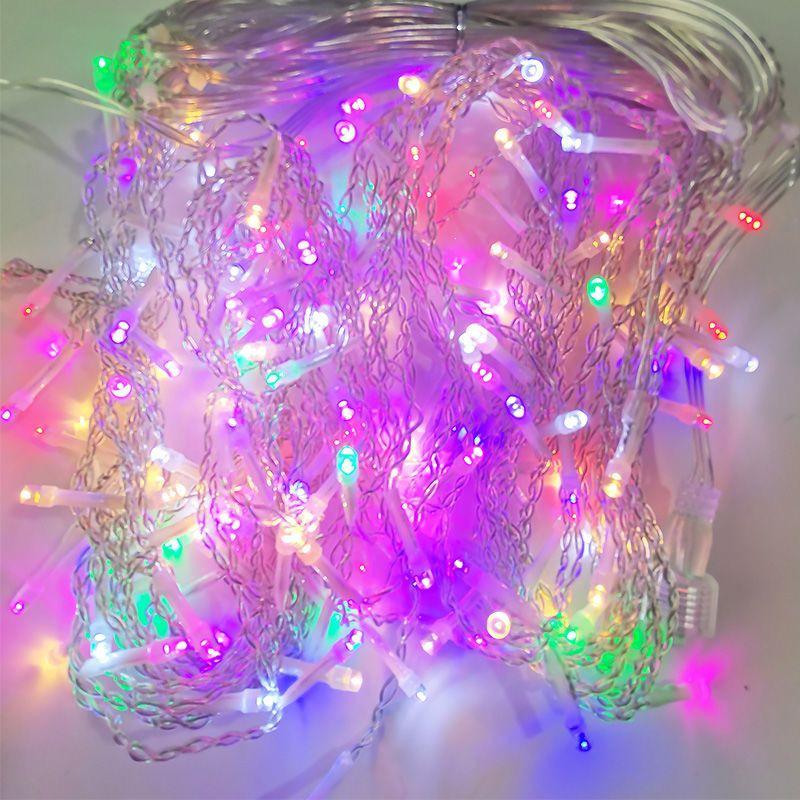 New Waterproof LED Starry Sky Christmas Curtain String Lights