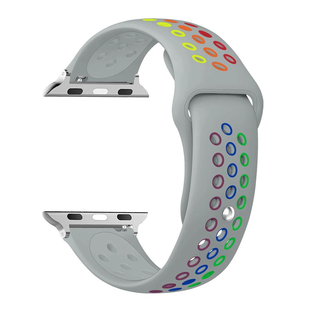 Classic Strap For Apple Watch Band 45mm 44mm 42mm 40mm 49mm 41mm 38mm 44 mm silicone Bracelet correa iwatch Series 7 8 9 6 5 4 Ultra se