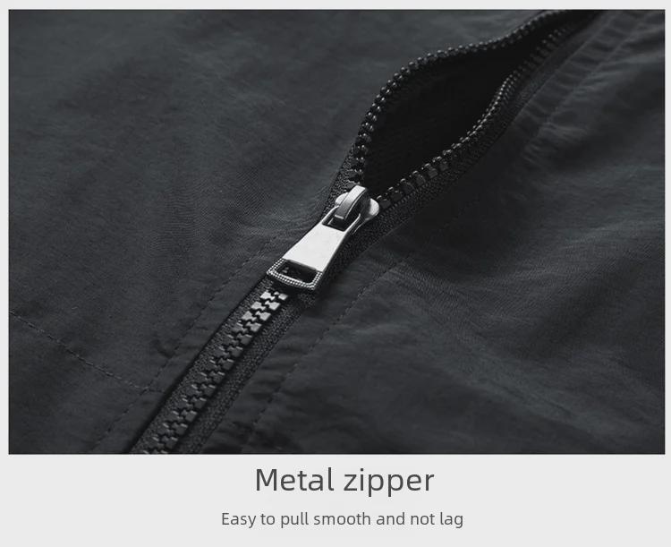 Men's Color Block Casual Sports Jacket - Versatile Spring & Autumn Coat