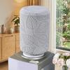 Removable Barrel Dust Cover Solid Color Elastic Barrel Cover Simple Water Cooler Cover  Office