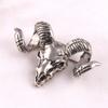 Vintage Badge Metal Luxury Exquisite Sheep Brooch Suit Accessories British Style Brooch Man Pins
