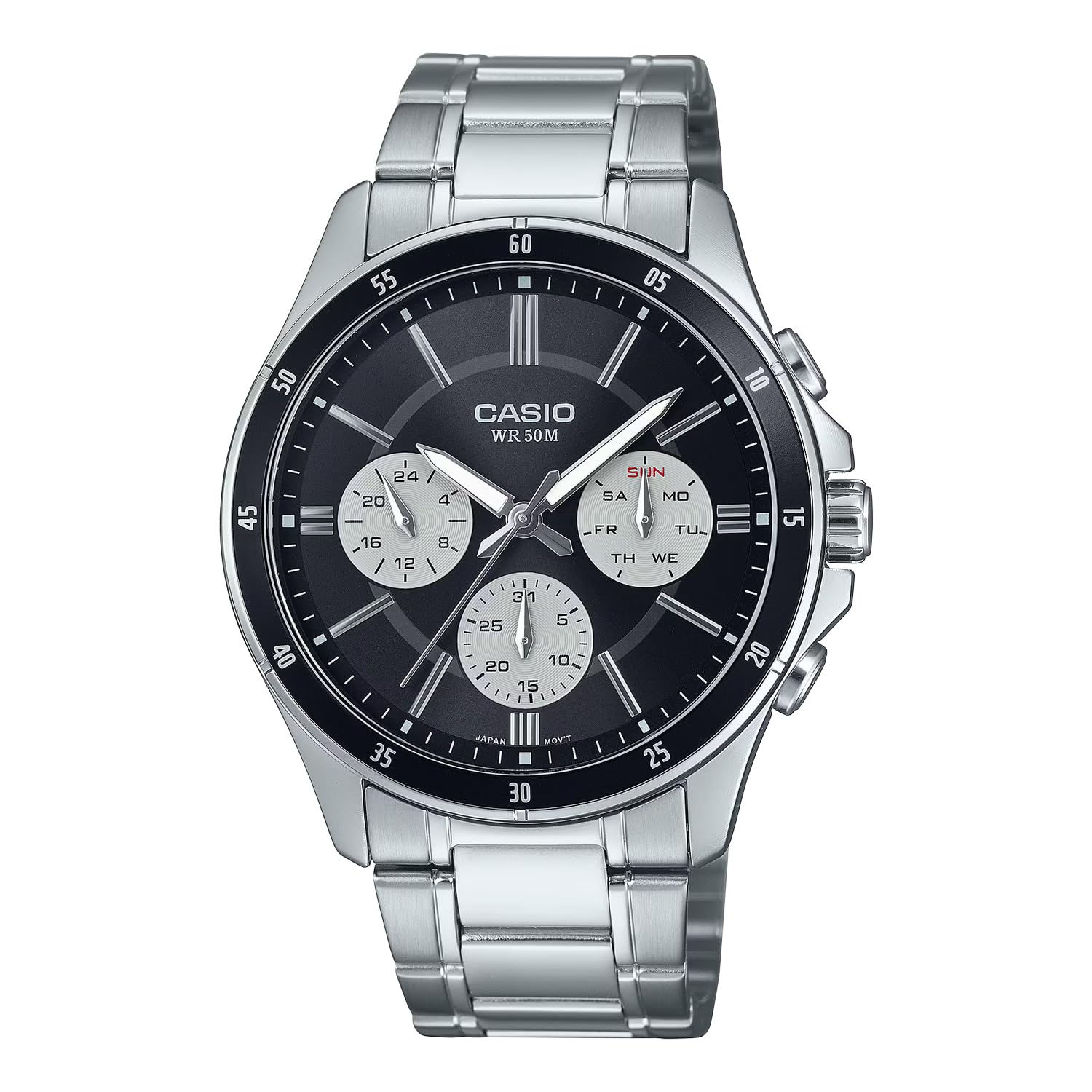 

Casio Standard Quartz Men s Watch MTP-1374D-1A3V, Multi-Axis, 24-Hour Display, Black, Overseas Model [Parallel Import]