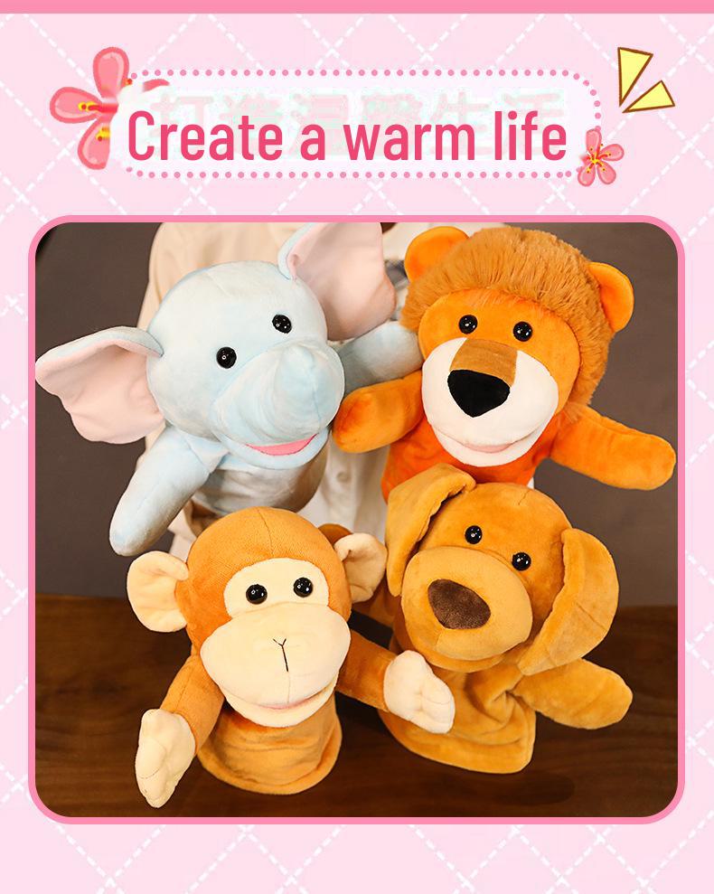 Interactive Parent-Child Educational Finger Puppets for Kindergarten and Children's Day Gifts