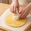 Baking Tools for Pastry Hand Press Mooncake Mold, Peony And Lotus Flower Stamps Plastic Kitchen Gadgets Cookies Tool, Handmade Supplies DIY