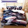 3pcs Genshin Impact characters7 pattern bedding set duvet cover set includes duvet cover &pillowcases, perfect all season bedroom decoration & gift