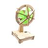 Wood Fan Model DIY Electric Oscillating Fan Building Kit for Children Kids Science Classes