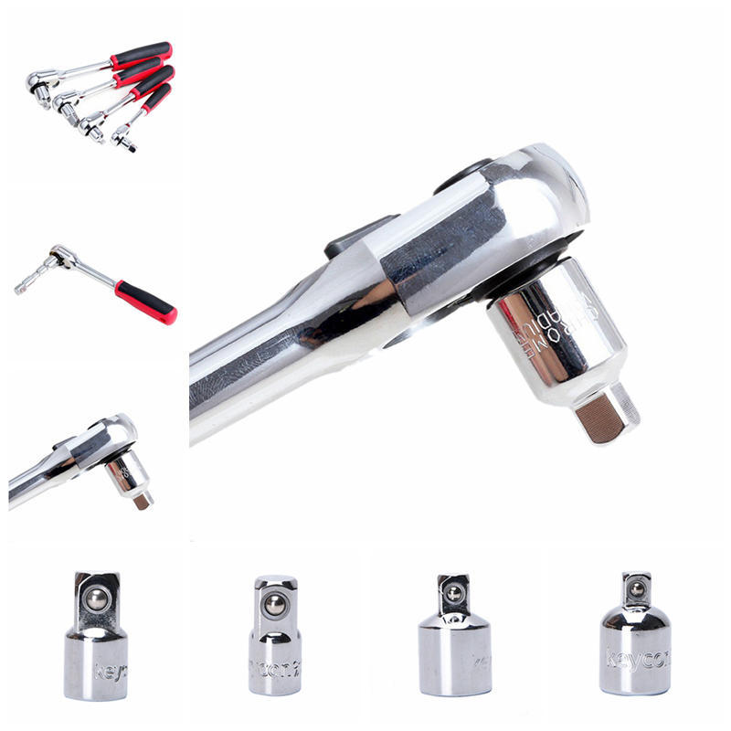 Ball Lock Ratchet Socket Adapter Reducer Converter Set Tool Kit 1/4" 3/8" 1/2"