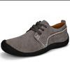 FashionSuede Leather Men Casual Shoes Fashion Brand Male Hiking Shoes New Trendy Sneakers Men's Comfortable Treking Footwear Trainers