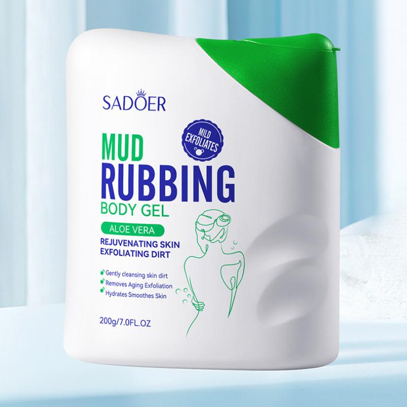 Mud Yubao 200ml SADOER Cleansing Pores Body Cleansing Scrub