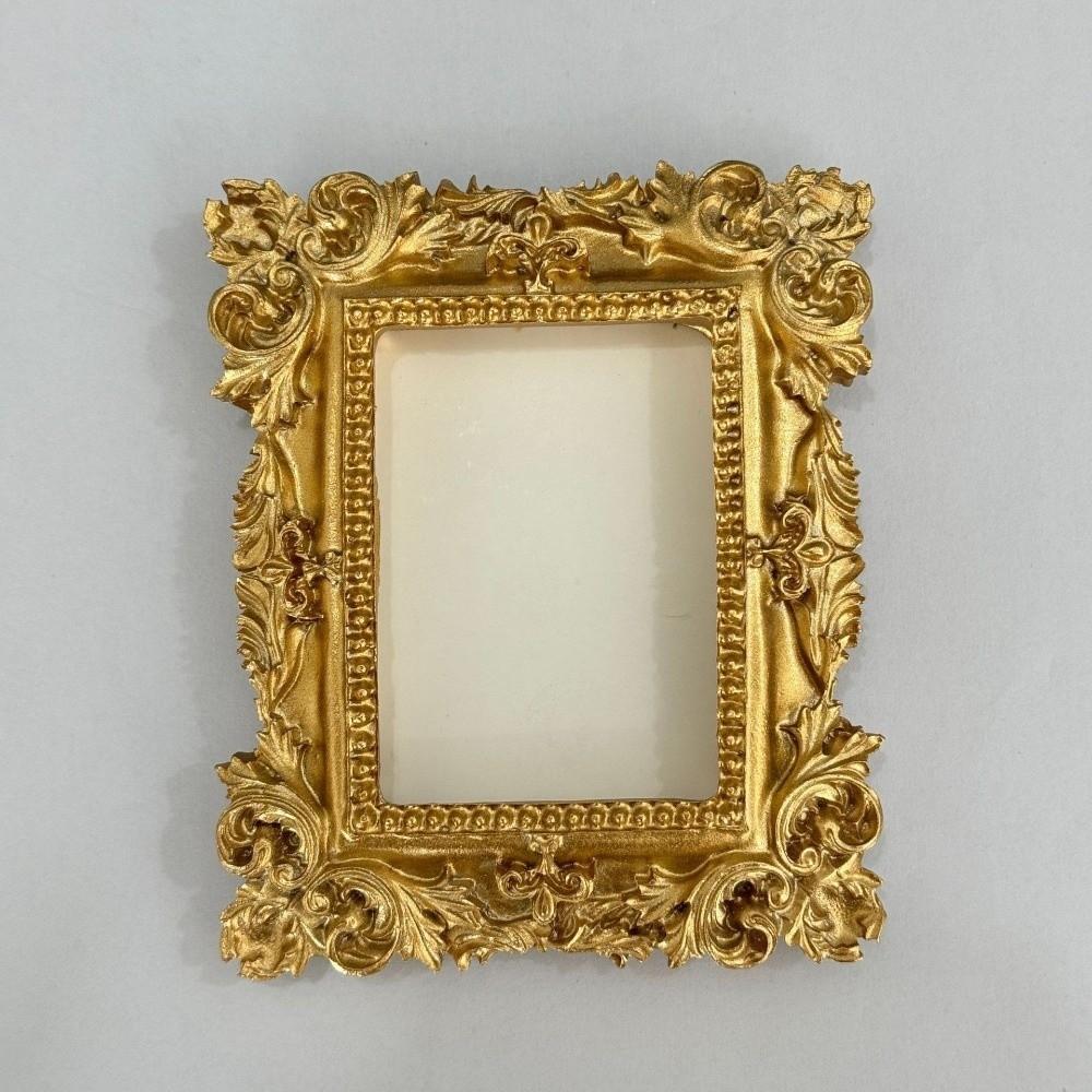 DIY Display Gold Antique Frame Can Be Placed Victorian Photo Frame Floral Photo Frame  Home Decor