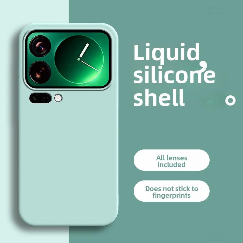 Original Liquid Silicone Skin Feel Phone Case For Xiaomi 17 Pro Max 15T Pro 15 Ultra Candy Colour Shockproof Protect Soft Cover
