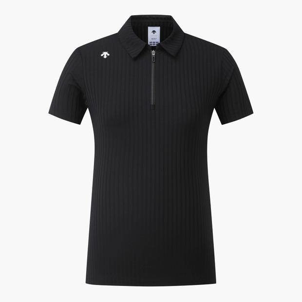 Descente Golf Women S Collared Short Sleeve T-Shirt (Dp12Wfts3A) /080