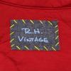 R.H VINTAGE Red quilted short jacket Jacket XS RedUsed
