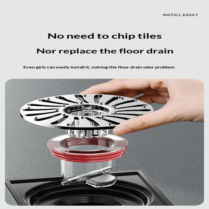 New Anti Odor Floor Drain Core Removable Insect Prevention Drain Cover Colander Shower Drainer Kitchen Bathroom Accessories