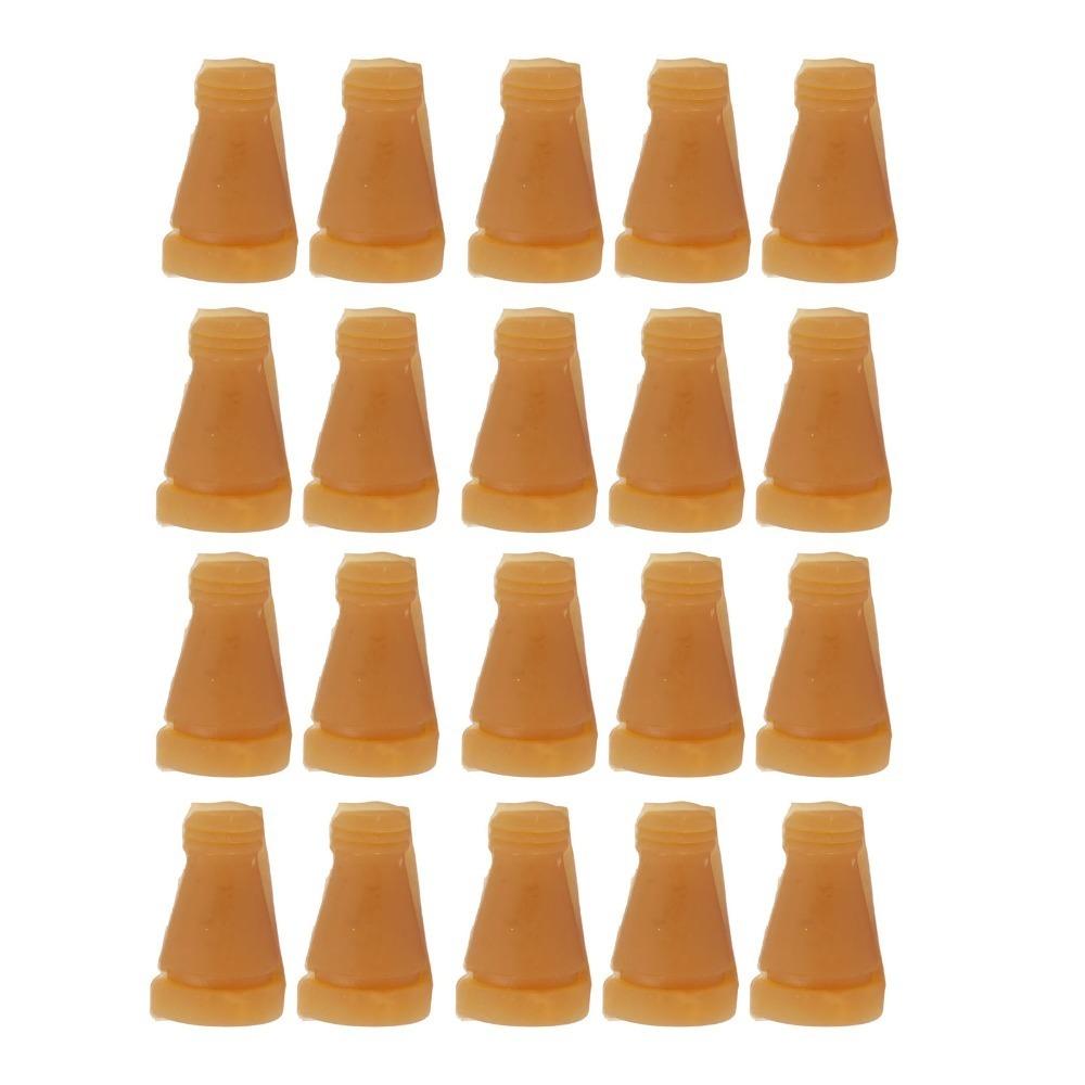 20Pcs Yellowish Pink Chicken Plucker Finger Poultry Feather Remover  Duck Poultry Processing