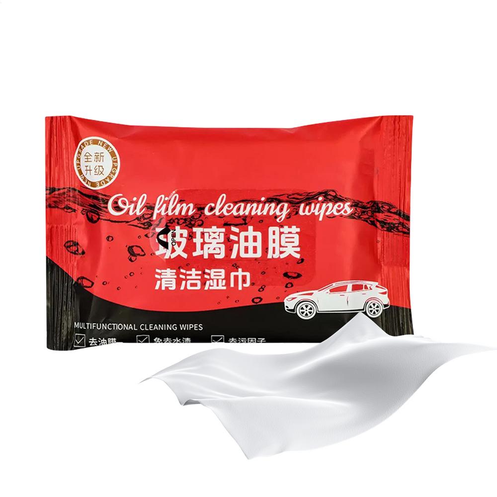 Car Window Oil Film Remover Windshield Oil Film Cleaning Wipes Windshield Cleaning Wipes Vehicle Interior Stain Removal Supplies