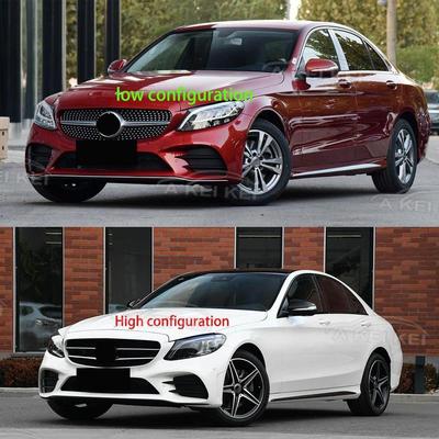 Fit For Mercedes-Benz W205 C Class 2019 2020 2021 Car Headlight Base Headlamp House Box Headlamp Holder Headlight Lens