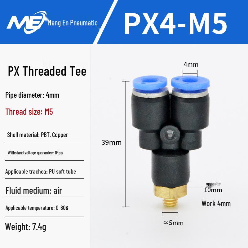 Copper Corrosion-Resistant Pneumatic Quick Connector Fitting for Air Compressors