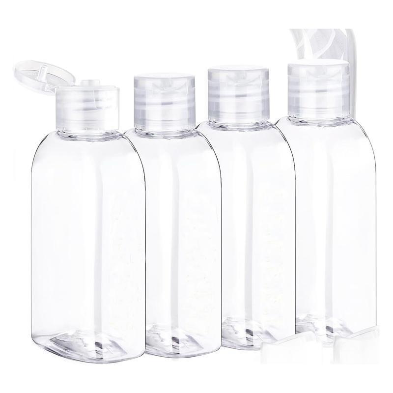 100ml Refillable Travel Bottles with Storage Bag for Shampoo, Conditioner, and Cosmetics