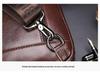 Captain Cow Men's Genuine Leather Multifunctional Crossbody Chest Bag