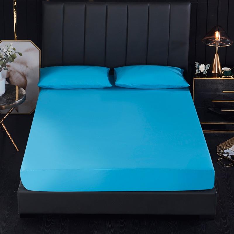 Waterproof Mattress Protector Soft Breathable Fitted Bed Cover, 18" Deep Pocket Noiseless Mattress Pad - Machine Washable, for Kids & Elderly