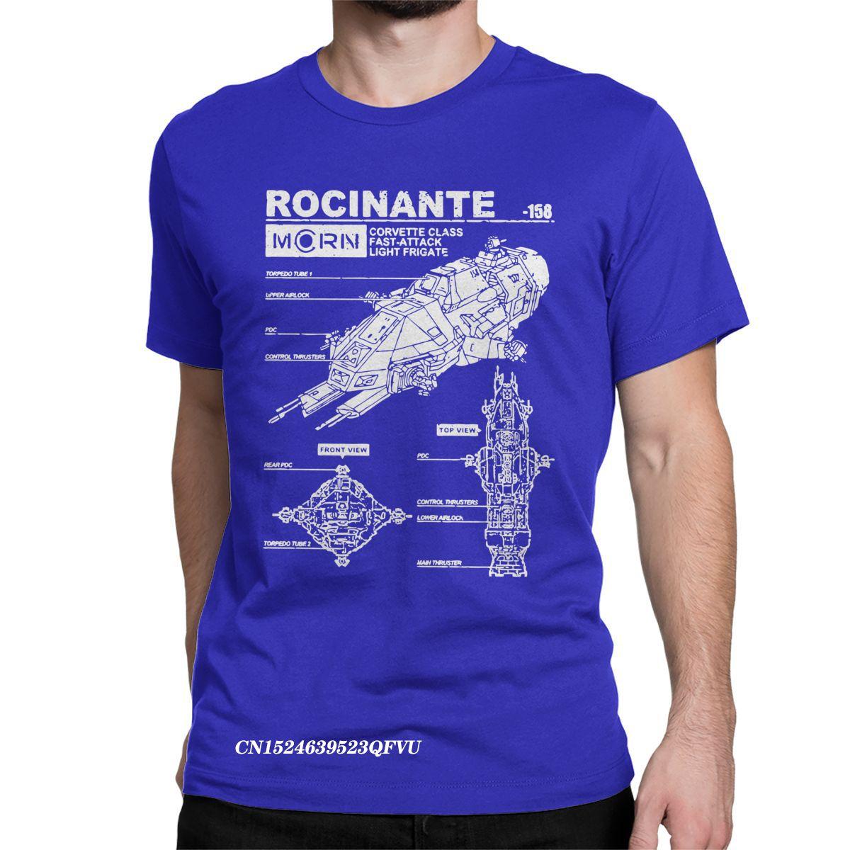 

Характеристики Росінанта The Expanse Чоловічі Топи Футболки Mcrn Модна Футболка Хараджуку Футболка Манга Чиста Бавовна Оригінальний Одяг XXL синій