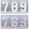 3D Number KT Shape Balloons for Weddings, Birthdays, Proposals, Events & Party Decor.