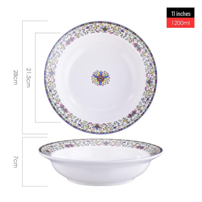 Large Ceramic Bowl for Soup, Noodles, Boiled Fish, Pickled Fish, and Dough Mixing - Mao Xuewang Commercial Use