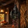 Resin Bat Succulents Pot Hanging Plant Pot, Gothic Planter, Halloween Style Container for Trailing Vines, Artificial Plants, Indoor Outdoor