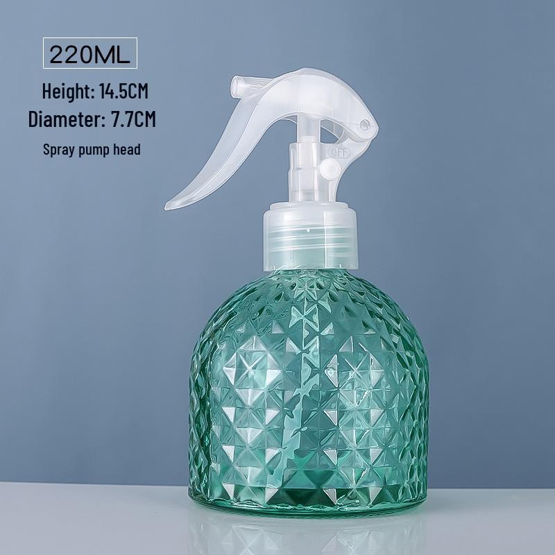 Stylish Glass Refill Bottle for Hand Sanitizer, Lotion, Shampoo, Shower Gel - Press-Type for Home Bathroom