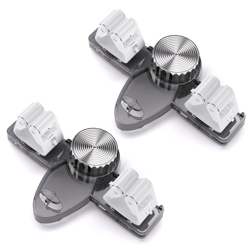 2pcs Broom Holder Mop Hanger Suction Cup for Bathroom Kitchen Office Utility Room Laundry Home Garden Garage Storage