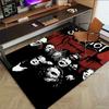 1pz Slipknot Ufficio Domestico, Tappetino da Pavimento Durevole in Poliestere con Facile, Decorazione per Ufficio, Stile Urbano, Supporto Antiscivolo, Tessuto di Alta Qualità