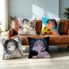 Alien Stage-E Sua-A Square Double-Sided printed Pillow Case Bedroom Bedside Pillow Sofa Cushion Cover Gift