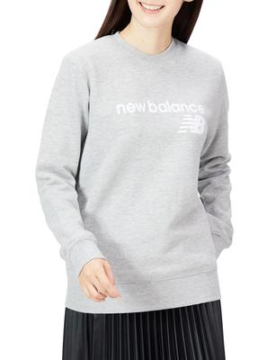 Exclusive SuperCore Core Fleece Crew WT03811 Athletic Gray S Co.jp Women's (AG)