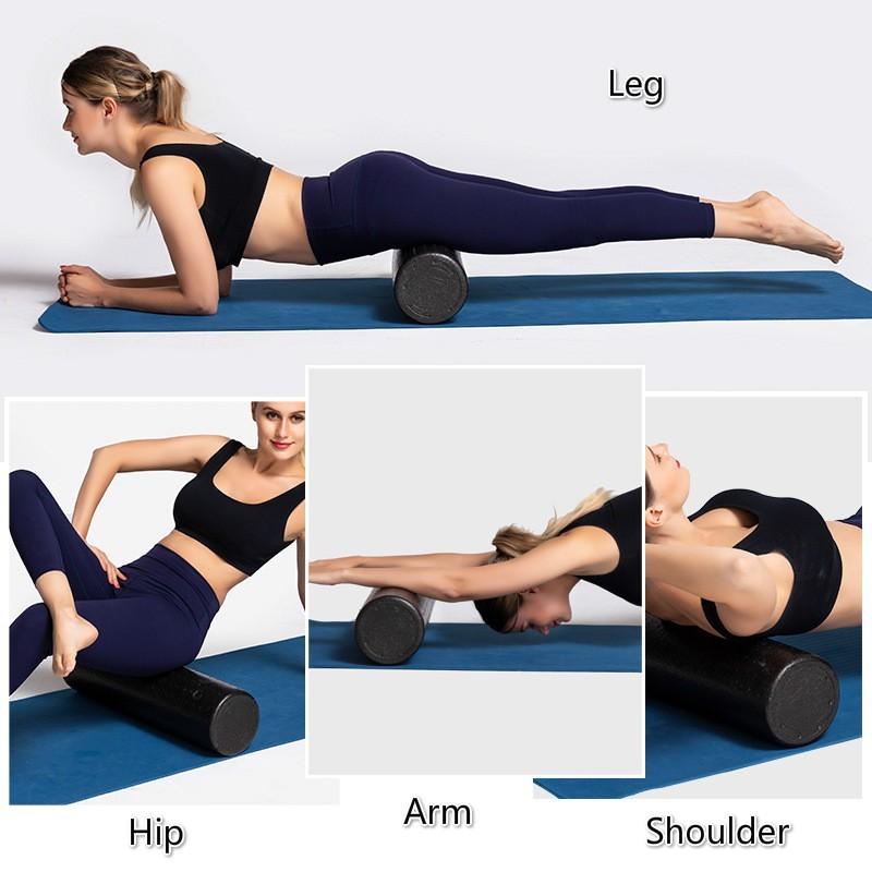 High Density Fitness Foam Roller Indoor Massage Relaxing Muscle Yoga Roller Gym Exercise Assistive Equipment
