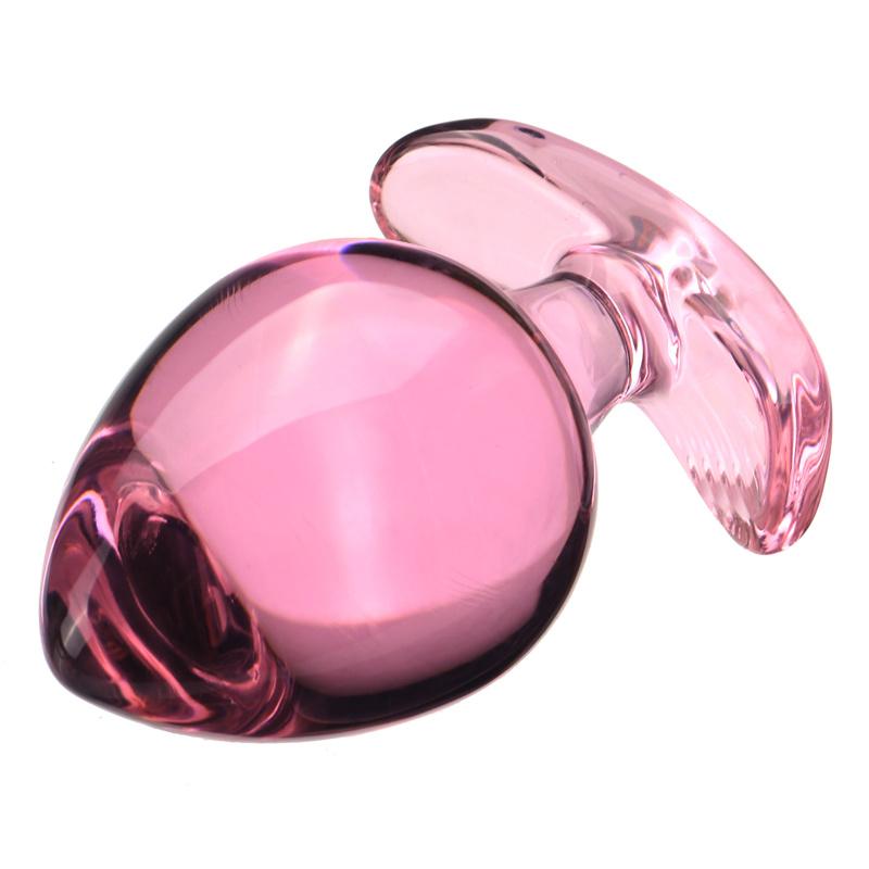 VaHppy Glass Anal Plugs 500g 6.5cm Anal Sex Toys Masturbator Gay Extension Training Lesbian Novelty shape style Adult Products SM BDSM